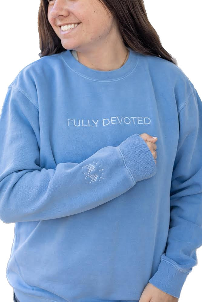 YA Embroidered Sweatshirt