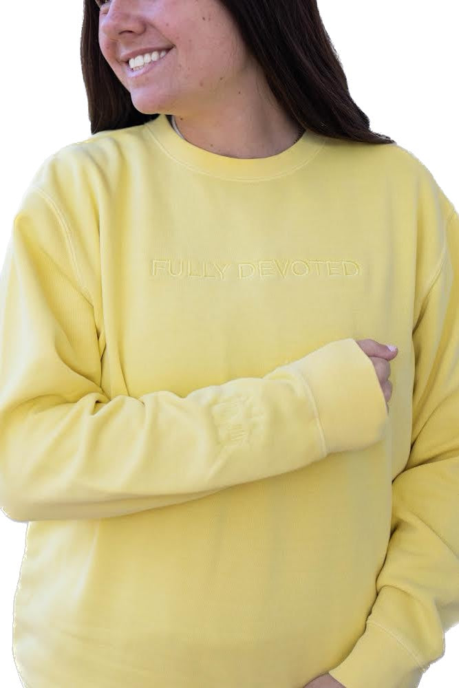 YA Embroidered Sweatshirt