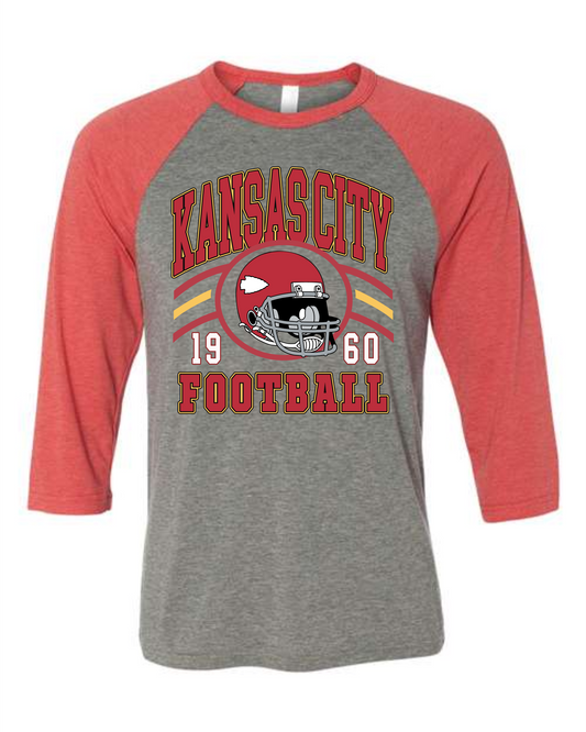 Retro KC 3/4 Sleeve Tee