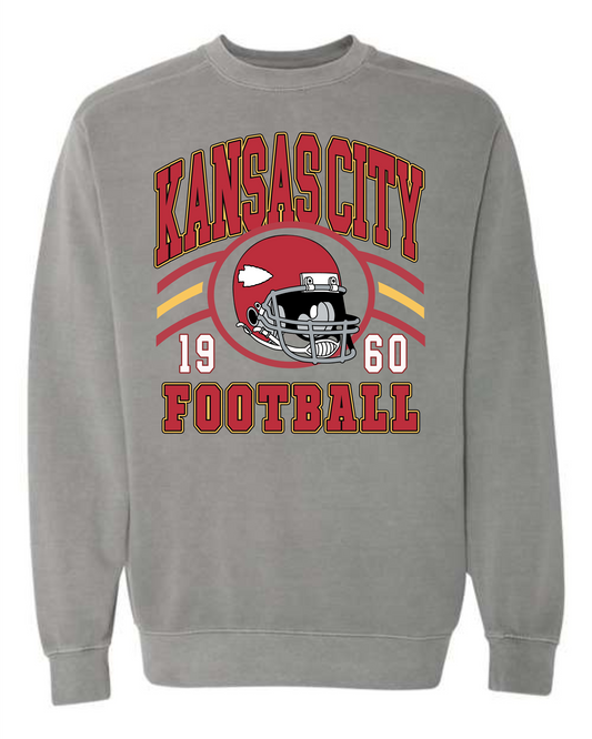 Retro Chiefs Comfort Colors Sweatshirt