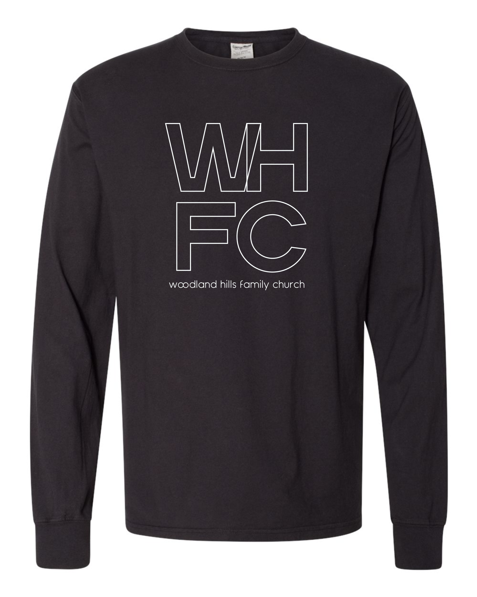 Long sleeve WHFC outline – WOASHIRTS