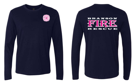 Next Level Long Sleeve Breast Cancer Awareness
