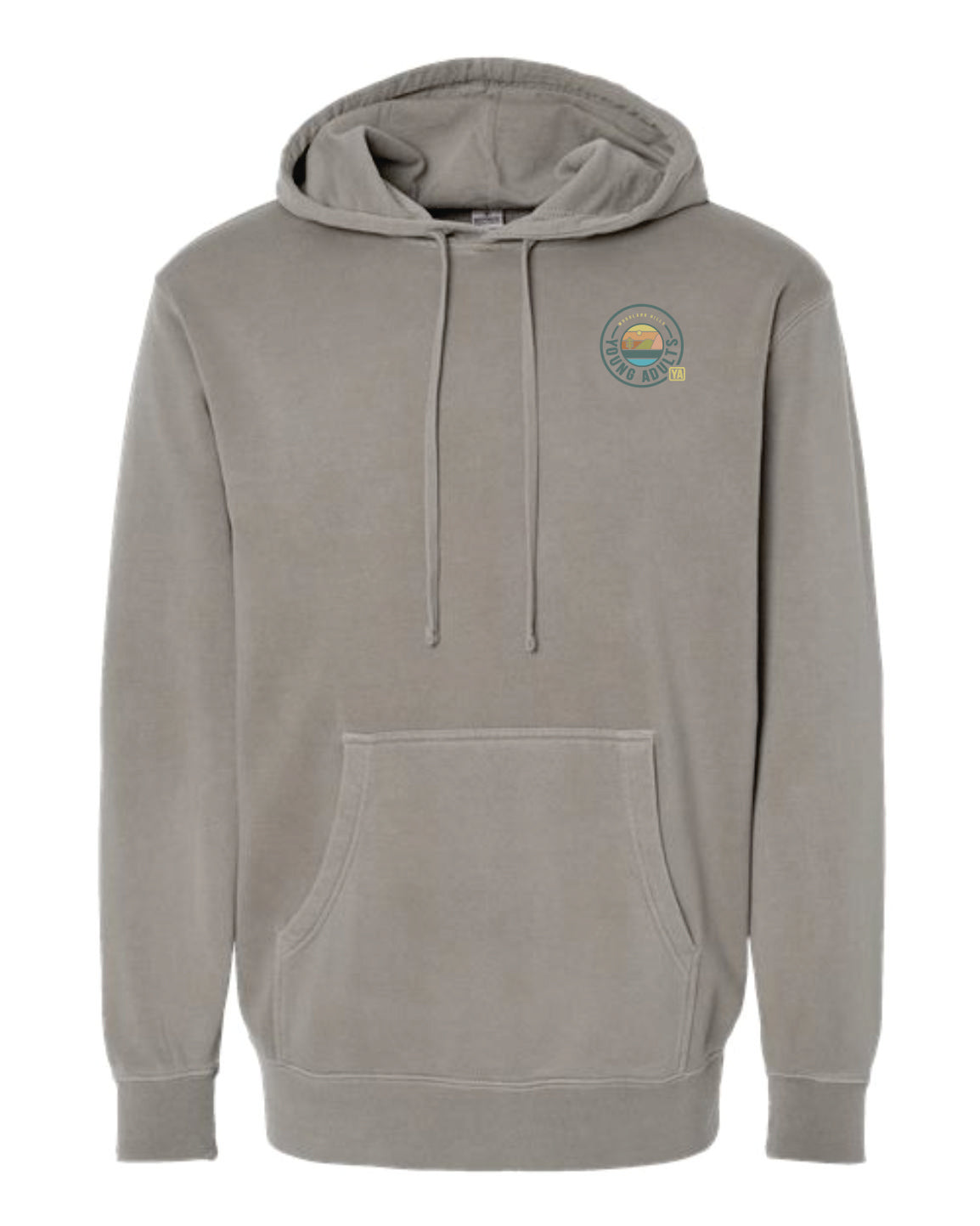 Independent Hoodie Left Chest Muted YA