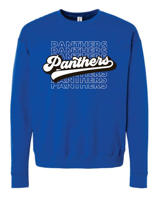 Panther Script Crewneck Sweatshirt