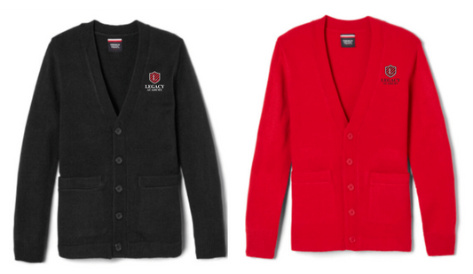 Unisex V-Neck Cardigan Sweater