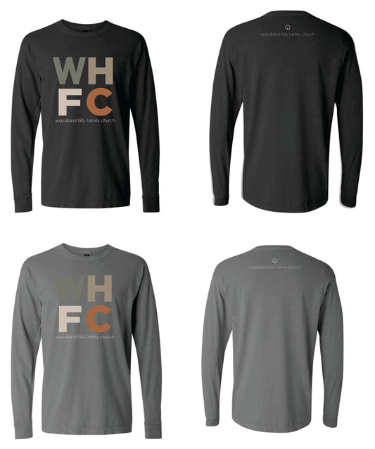 WHFC Light color block long sleeve