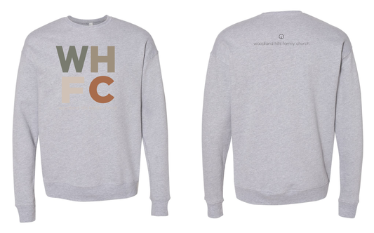 WHFC light block crewneck sweatshirt