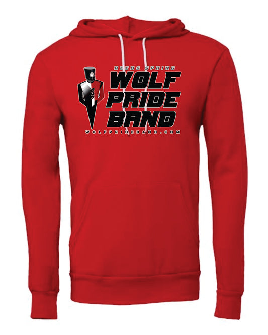 Red Wolf Pride Band Hoodie