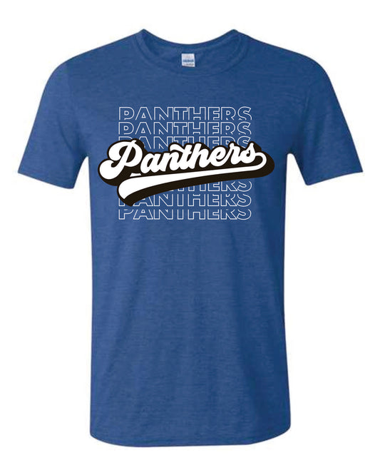 Panther's Script Tee