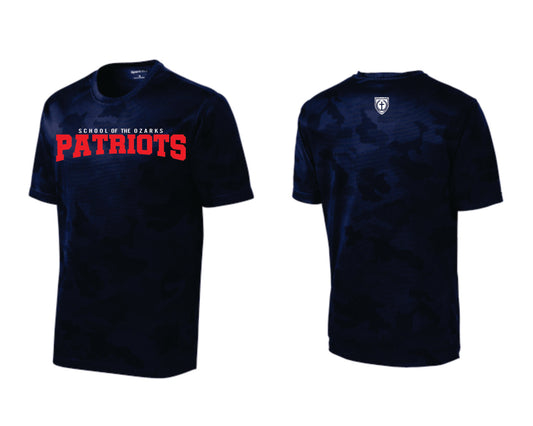 Adult Sport-Tek Camo Hex Patriot Tee